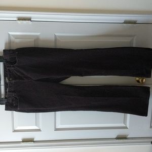 Loft, chocolate brown boot cut cords